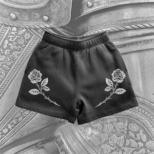 Rose Athletic Track Shorts - While Oden Sleeps